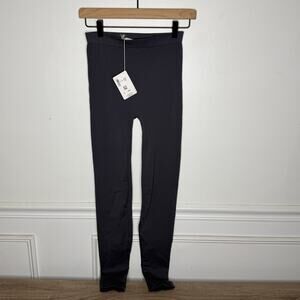 Wolford Matte Grey Legging Tights Footless Womens Small